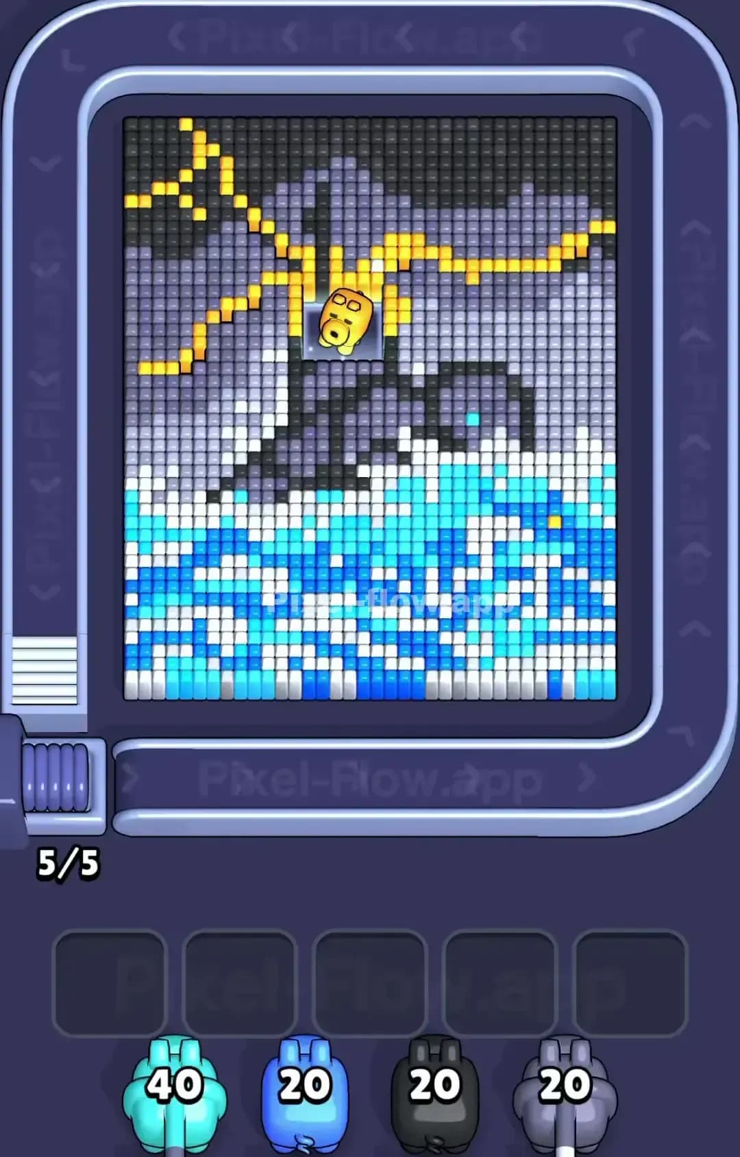 Pixel Flow Level 1553 Screenshot
