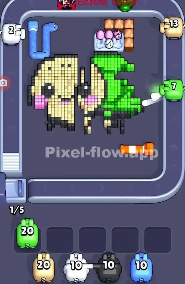 Pixel Flow Level 324 Solution 1