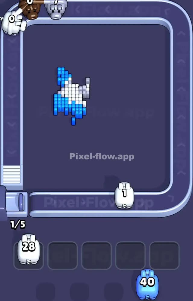 Pixel Flow Level 1064 Solution 3