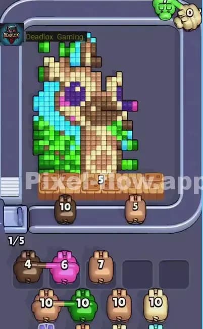 Pixel Flow Level 427 Solution 1