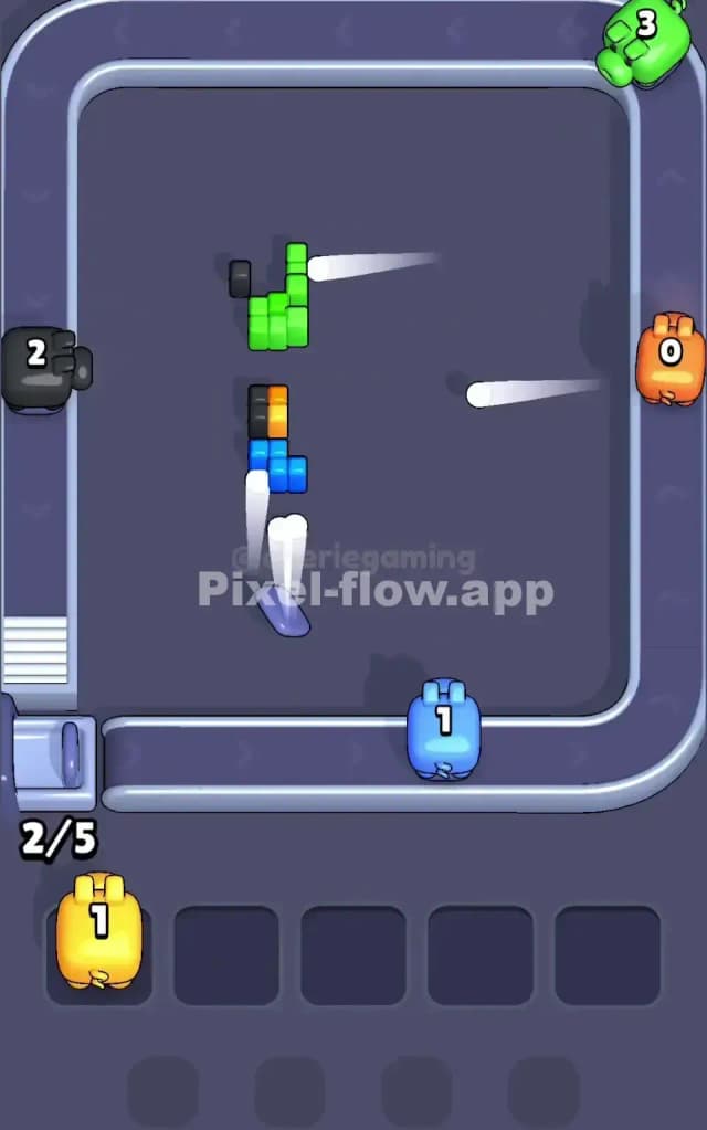 Pixel Flow Level 49 Solution 3