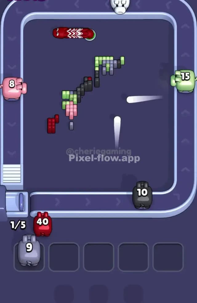 Pixel Flow Level 1791 Solution 3