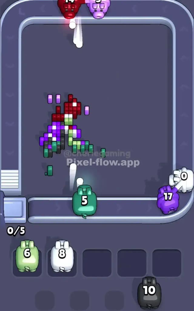 Pixel Flow Level 639 Solution 3