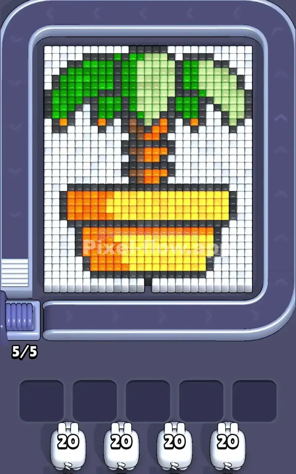 Pixel Flow Level 106 Screenshot