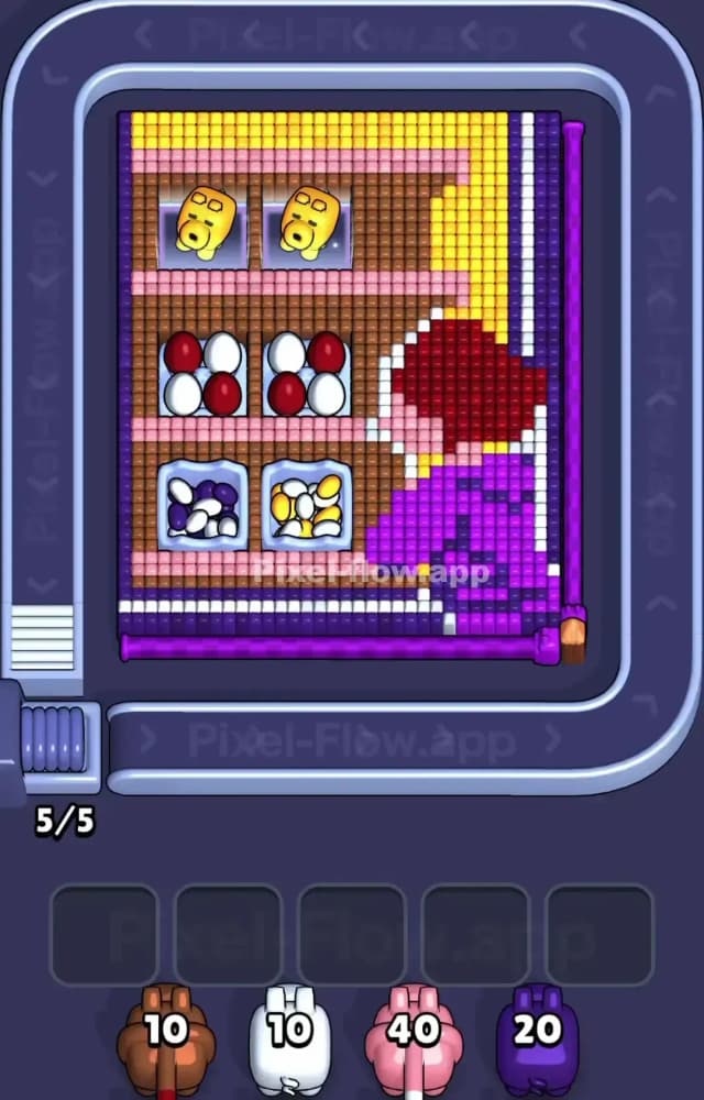 Pixel Flow Level 1469 Gameplay