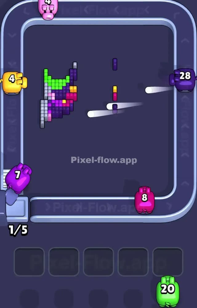 Pixel Flow Level 1222 Solution 3