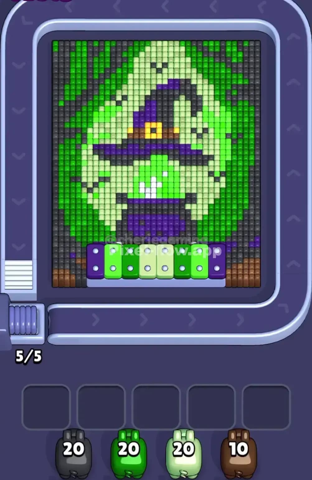 Pixel Flow Level 1635 Screenshot