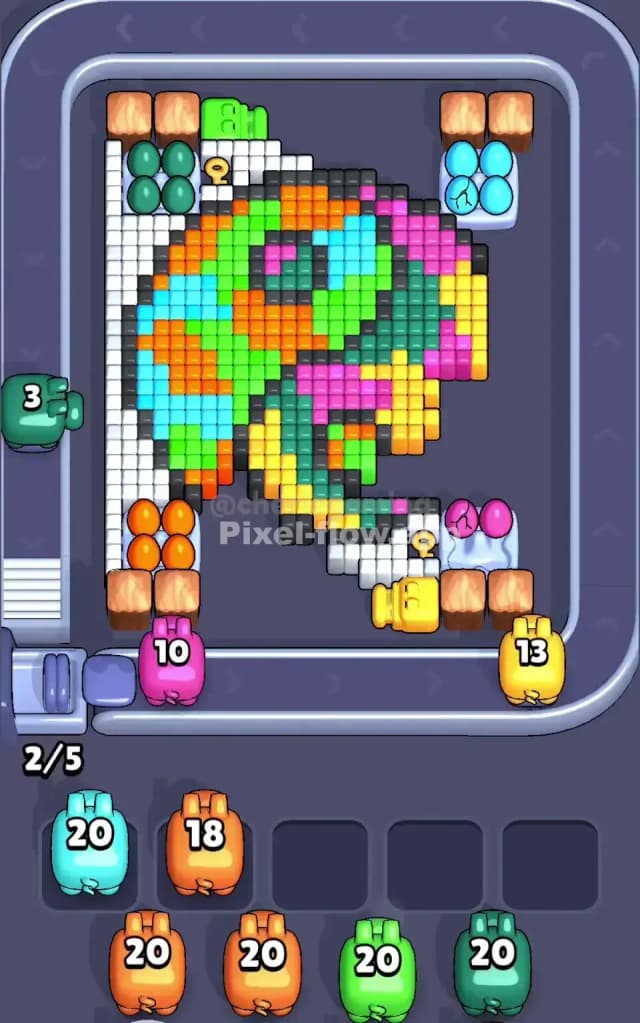 Pixel Flow Level 359 Solution 1
