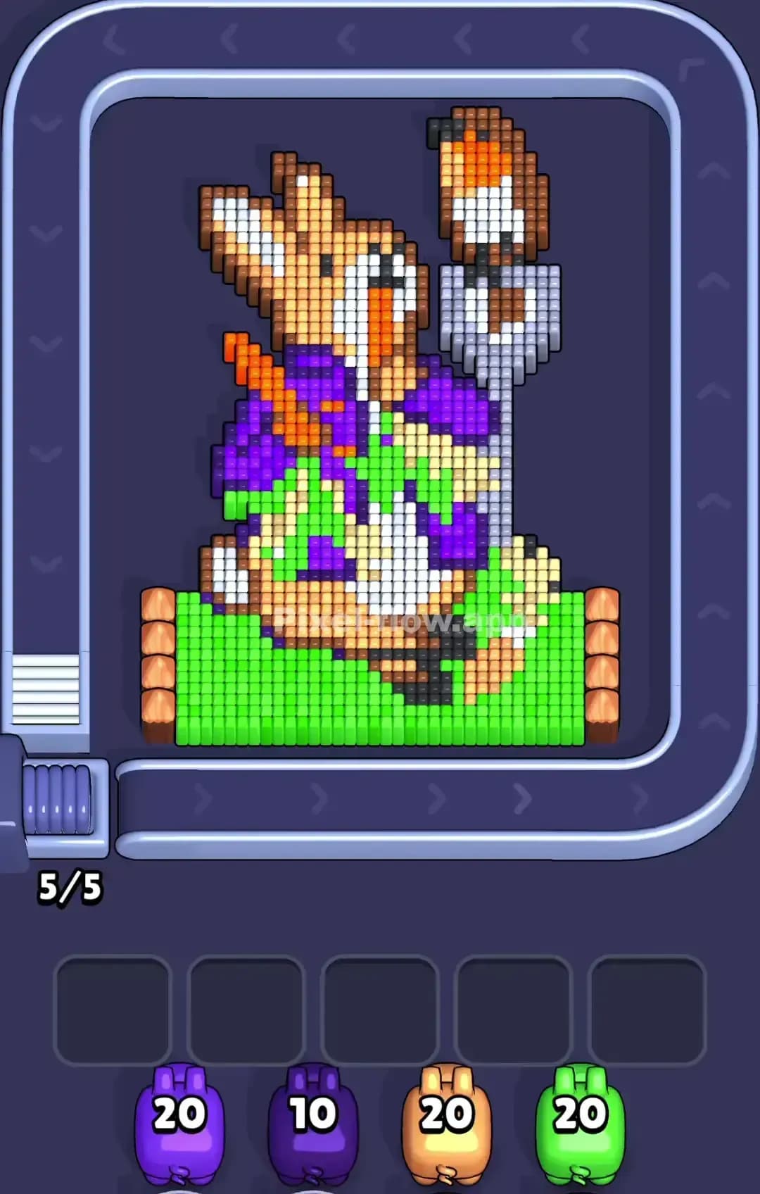 Pixel Flow Level 879 Screenshot