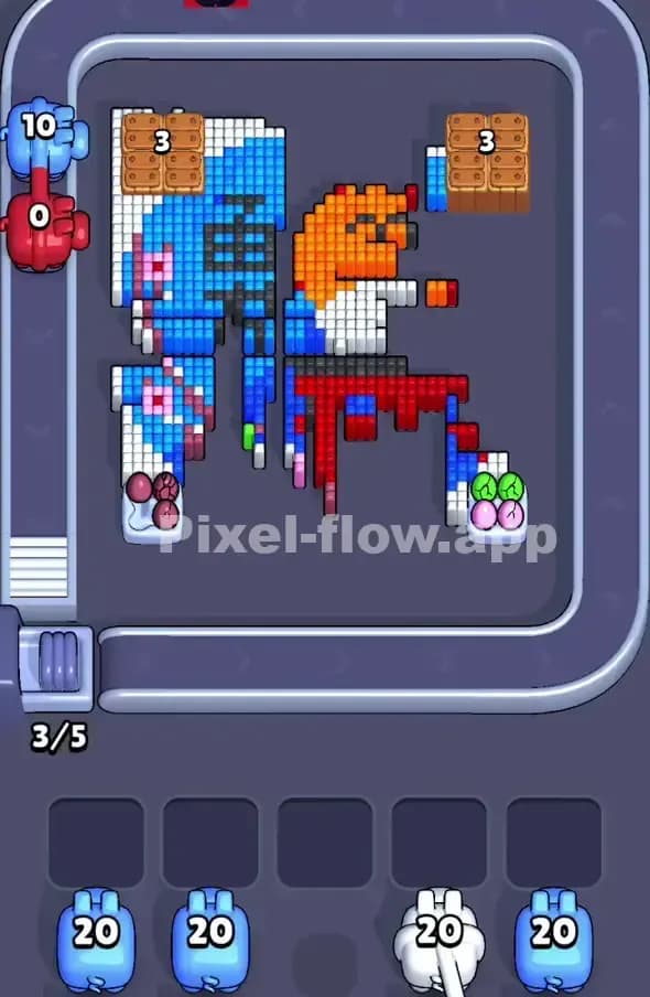 Pixel Flow Level 359 Solution 2