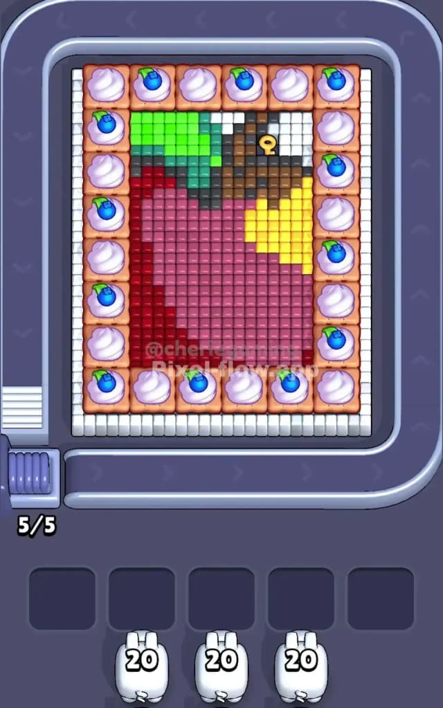 Pixel Flow Level 432 Gameplay