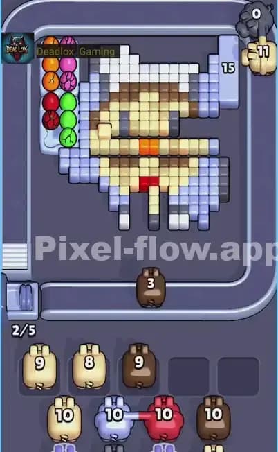 Pixel Flow Level 438 Solution 2