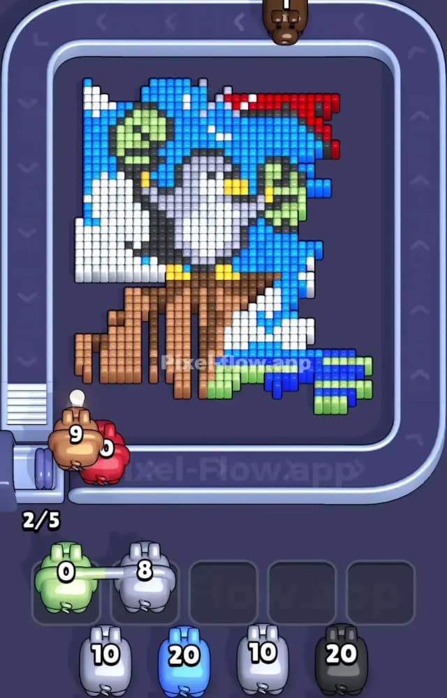 Pixel Flow Level 1015 Solution 1