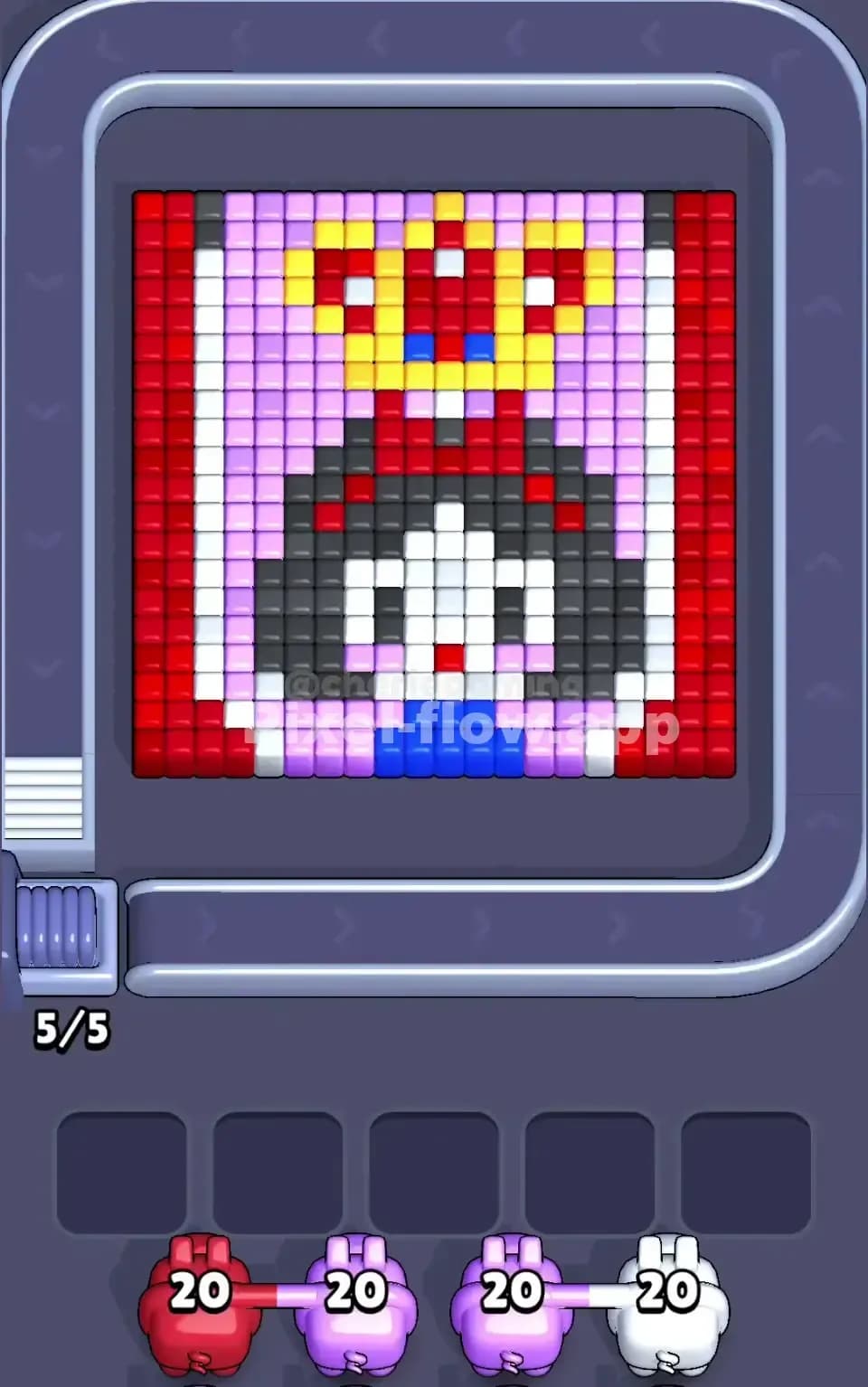 Pixel Flow Level 16 Screenshot