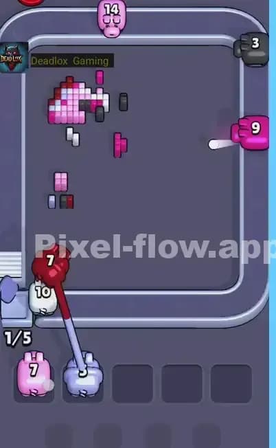 Pixel Flow Level 469 Solution 3