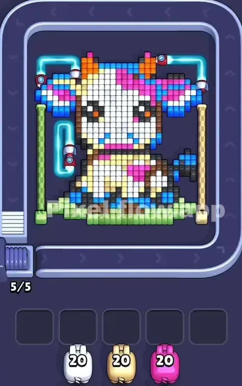 Pixel Flow Level 894 Screenshot