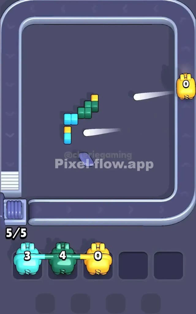 Pixel Flow Level 22 Solution 3