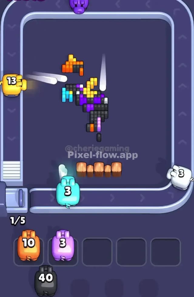Pixel Flow Level 1749 Solution 3