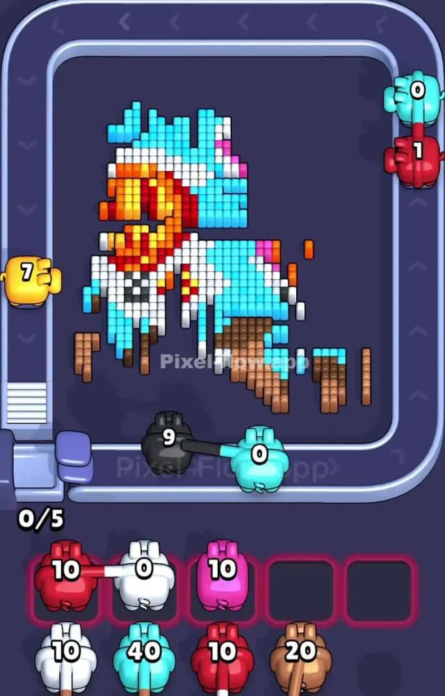 Pixel Flow Level 977 Solution 2