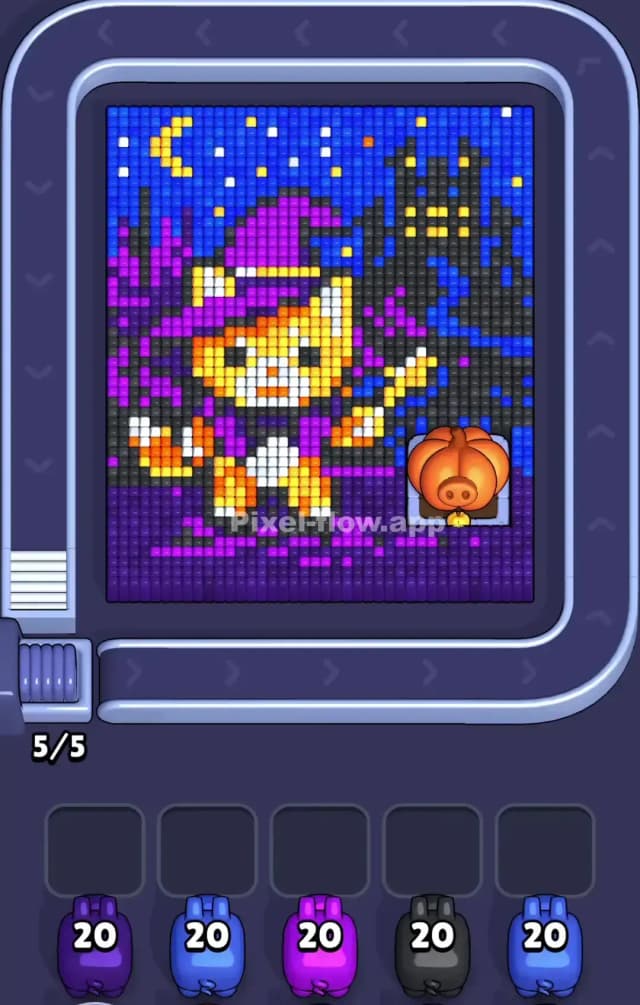 Pixel Flow Level 867 Gameplay