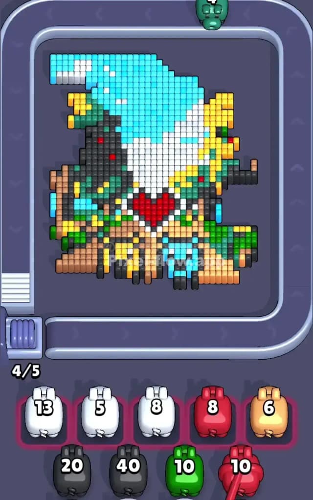 Pixel Flow Level 647 Solution 1