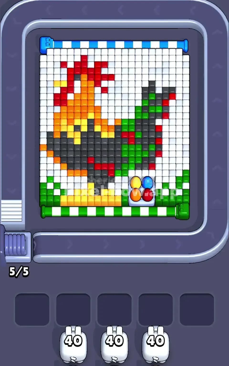 Pixel Flow Level 197 Screenshot