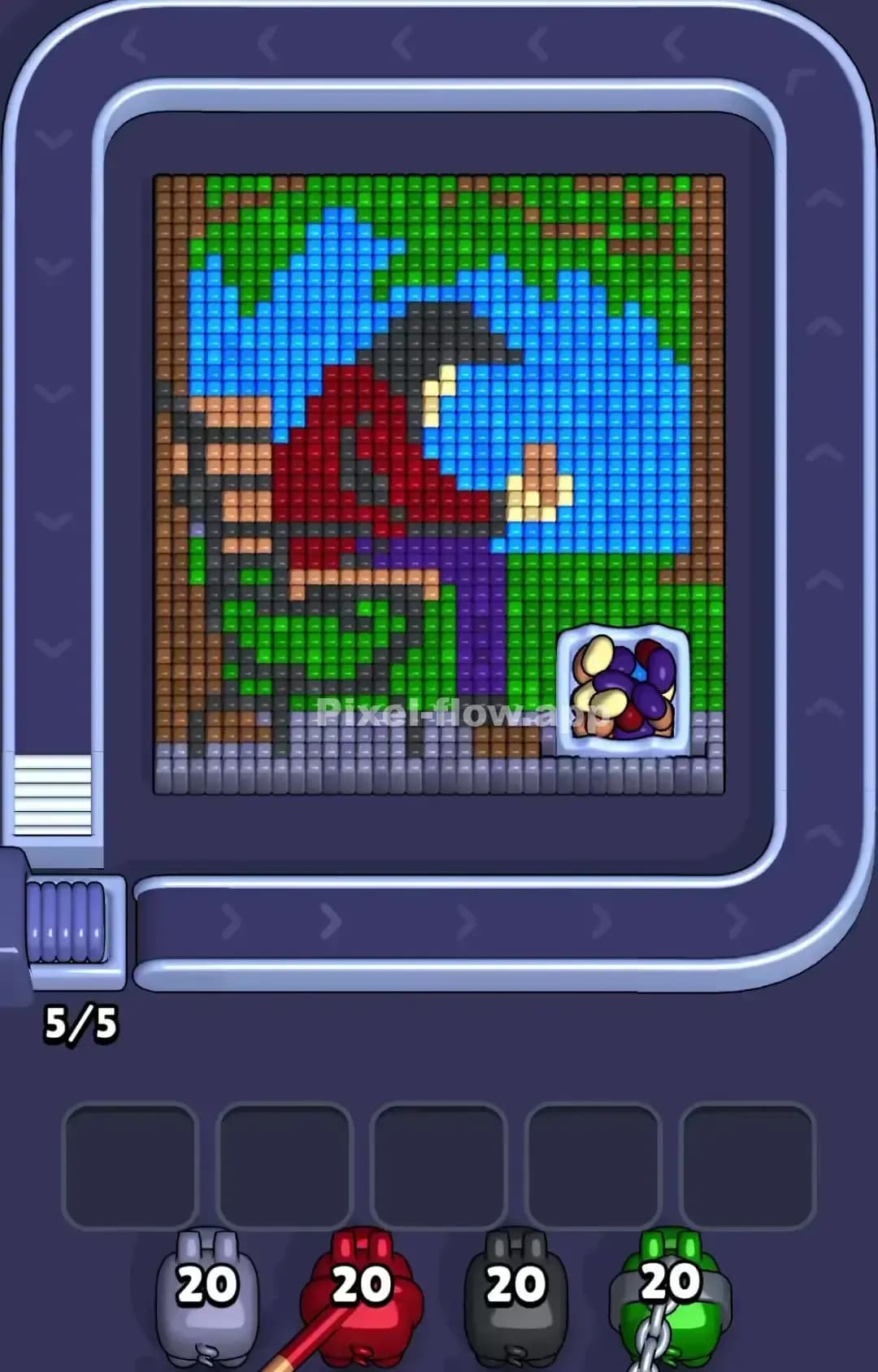 Pixel Flow Level 1279 Screenshot