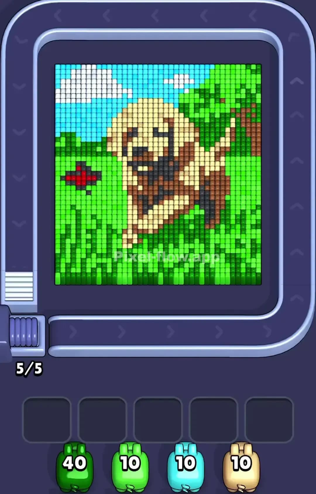 Pixel Flow Level 1223 Screenshot