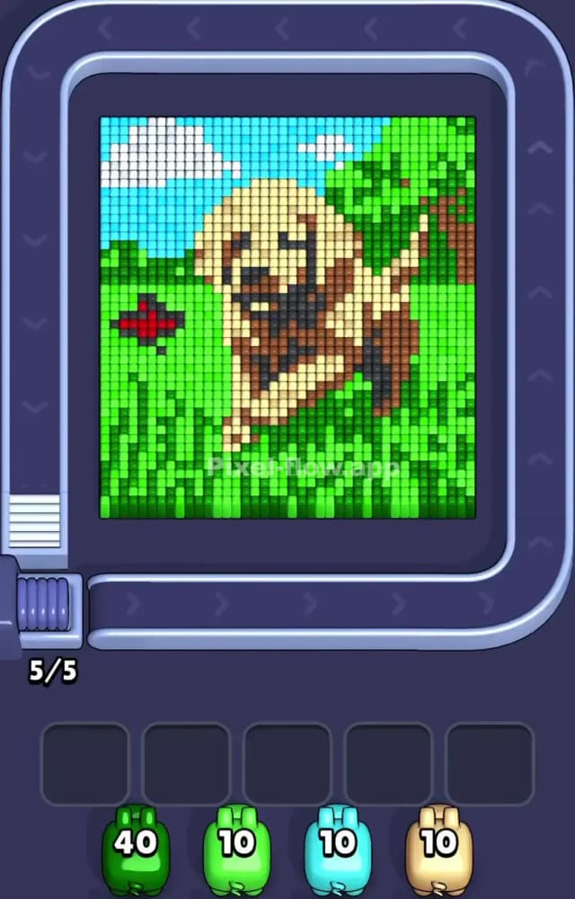 Pixel Flow Level 1223 Gameplay