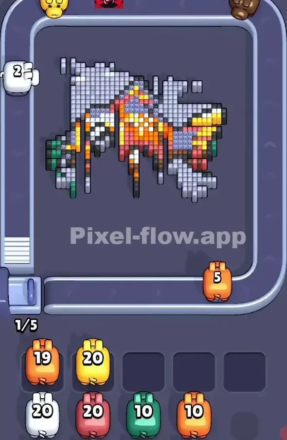 Pixel Flow Level 336 Solution 2