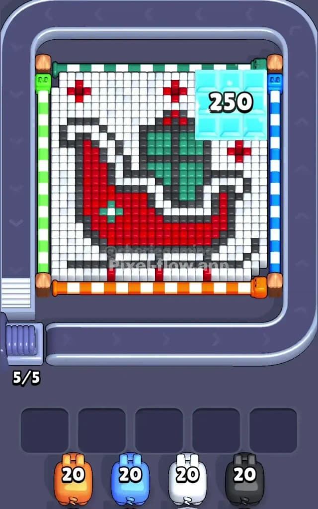 Pixel Flow Level 339 Gameplay