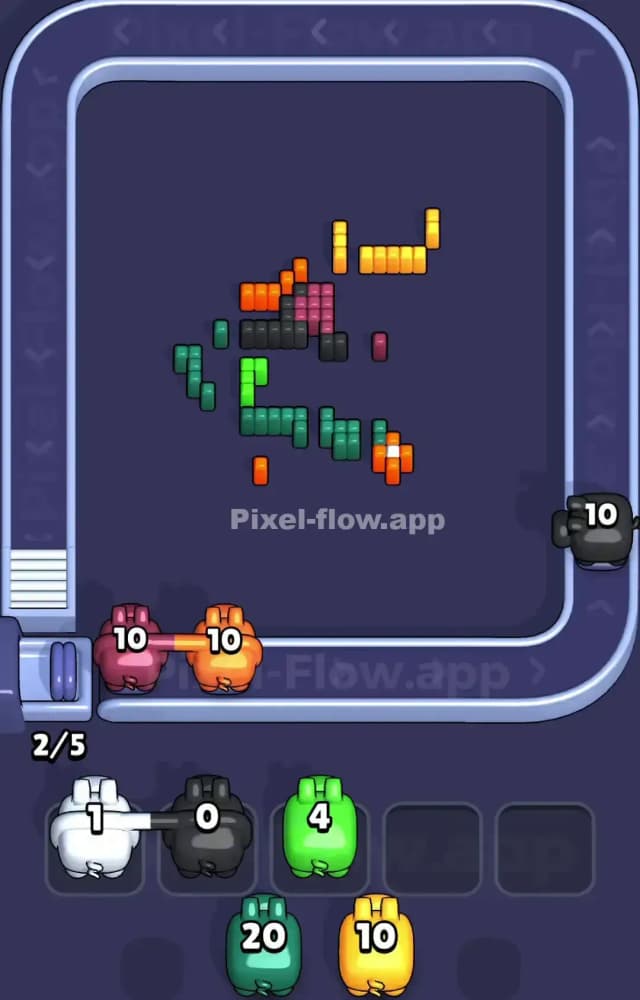 Pixel Flow Level 1003 Solution 3