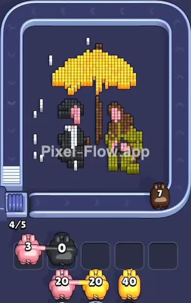 Pixel Flow Level 941 Solution 1