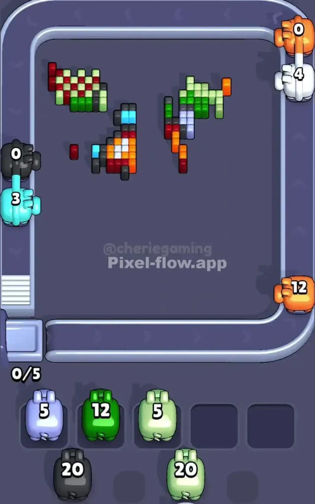Pixel Flow Level 656 Solution 3