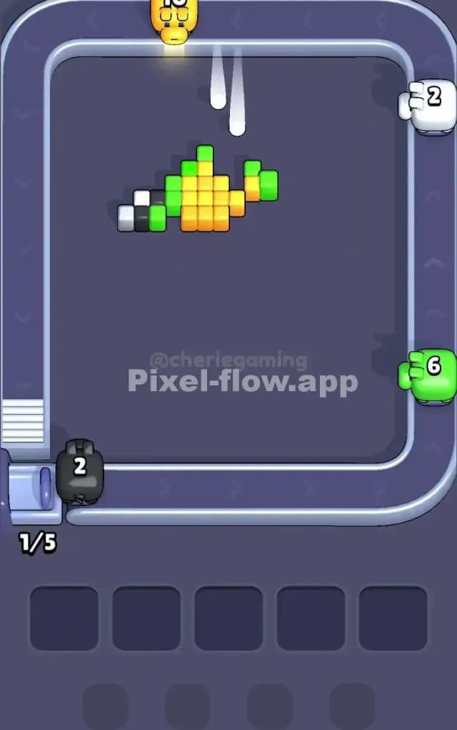 Pixel Flow Level 11 Solution 3