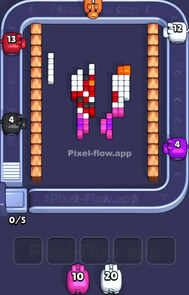 Pixel Flow Level 1201 Solution 3