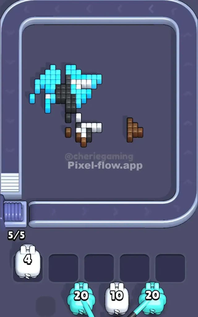 Pixel Flow Level 311 Solution 3