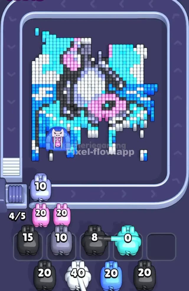 Pixel Flow Level 1724 Solution 3