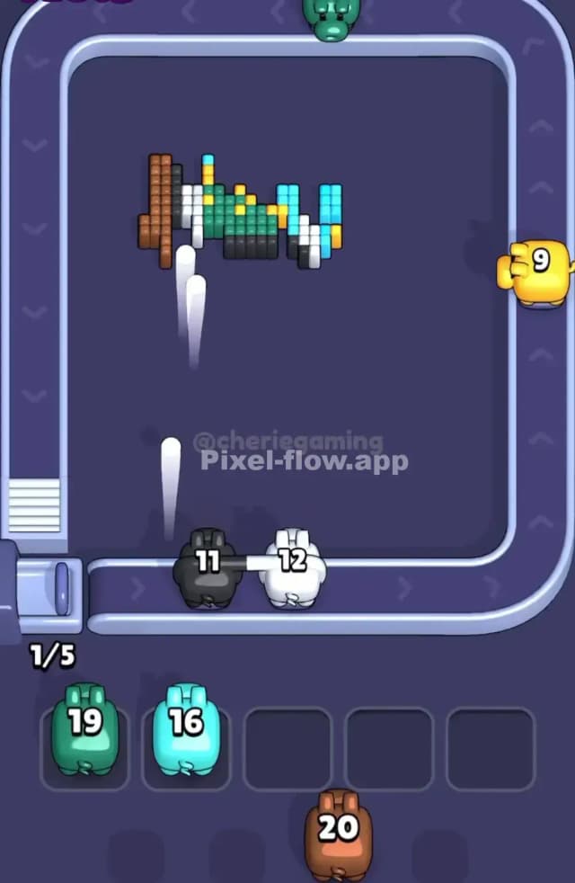 Pixel Flow Level 1798 Solution 3