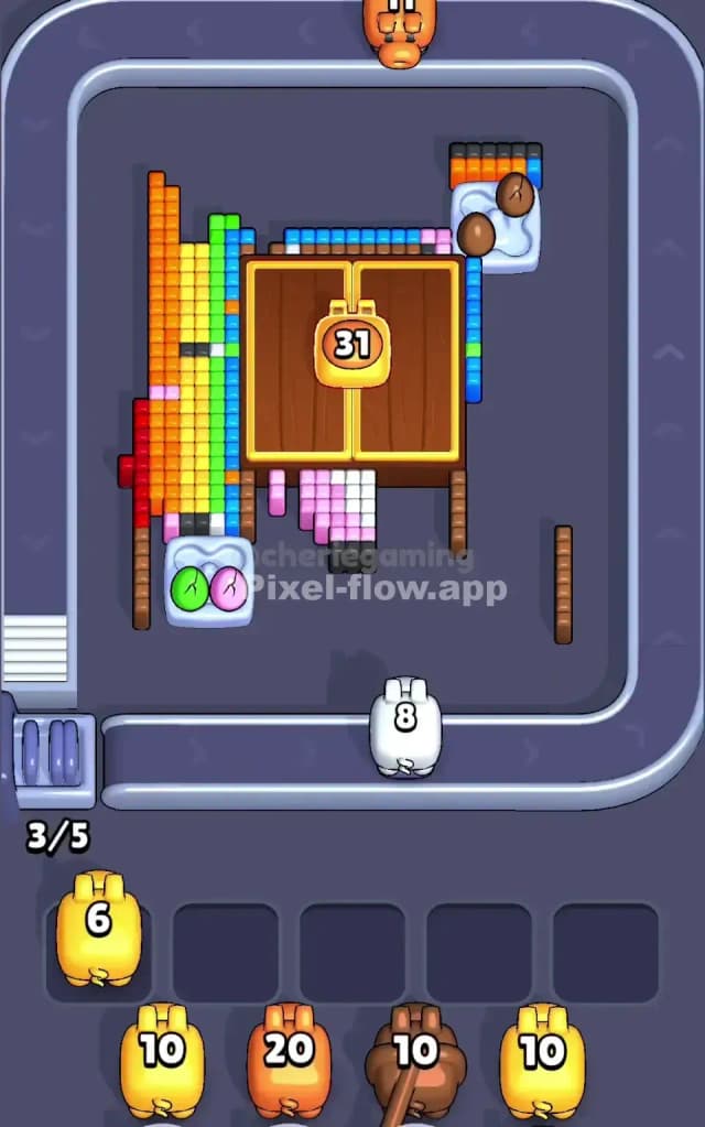 Pixel Flow Level 437 Solution 2