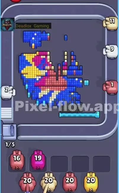 Pixel Flow Level 485 Solution 2