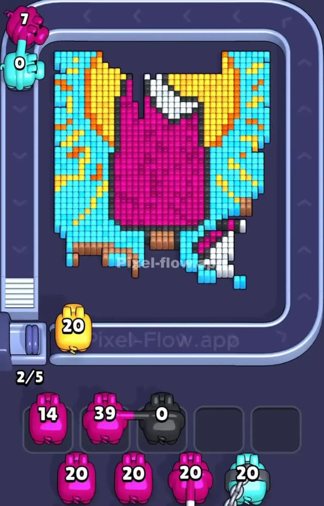 Pixel Flow Level 997 Solution 1