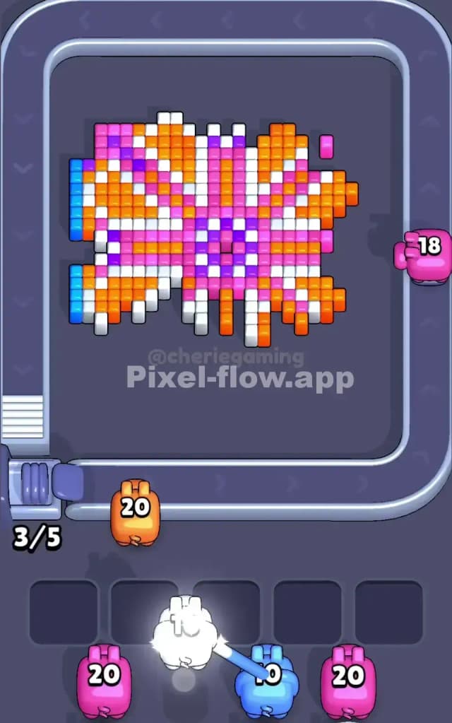 Pixel Flow Level 78 Solution 2