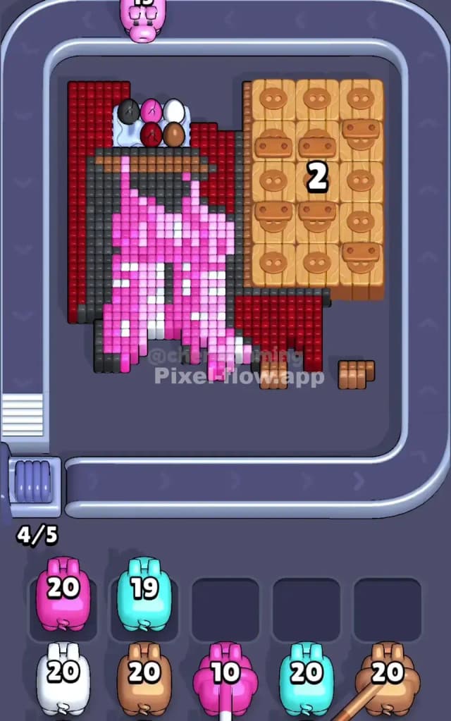 Pixel Flow Level 685 Solution 1