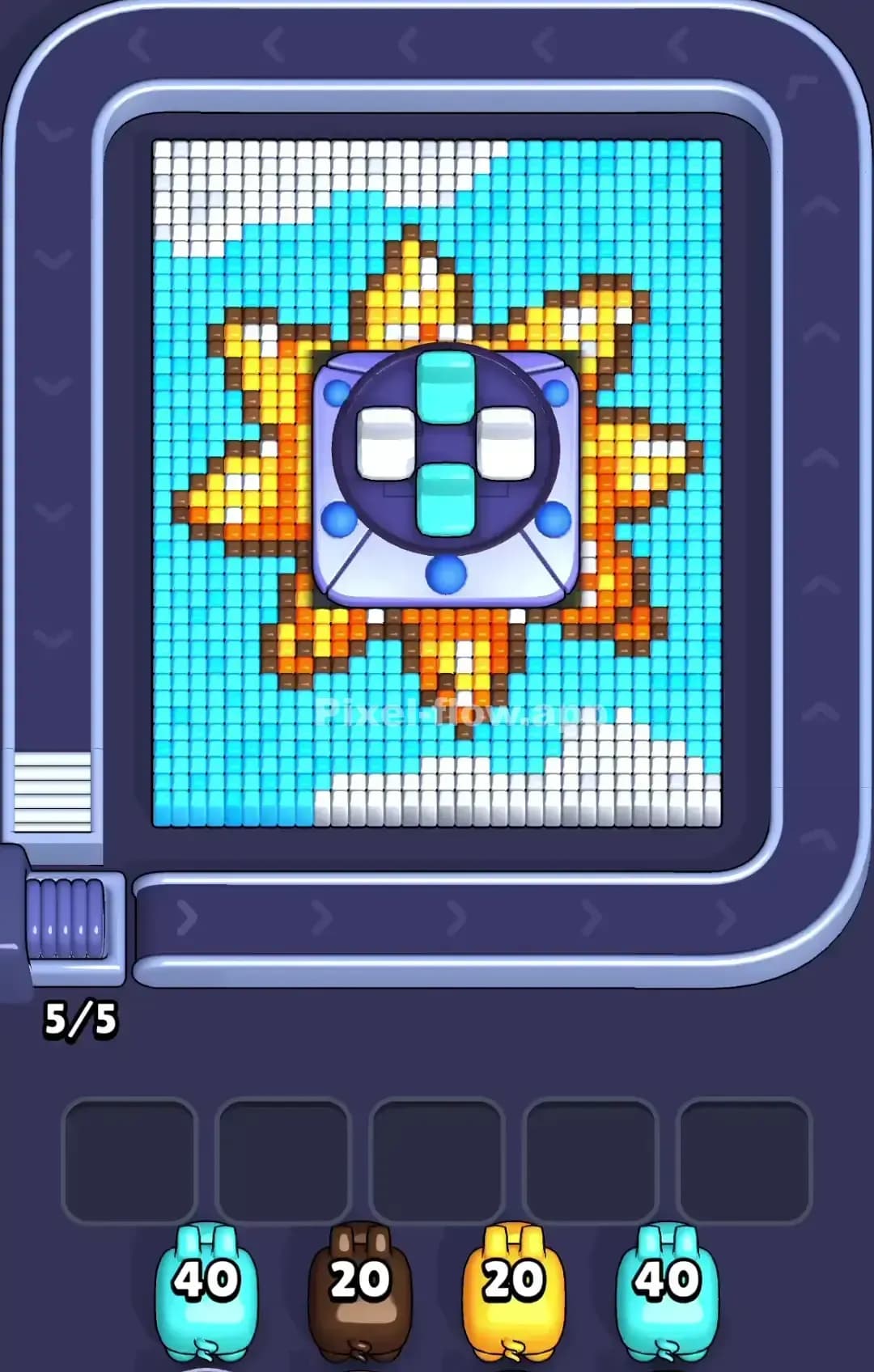 Pixel Flow Level 814 Screenshot