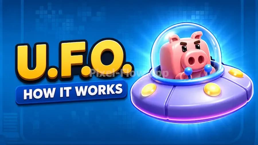 Pixel Flow U.F.O. Guide: Seat Pigs & Reveal Blocks