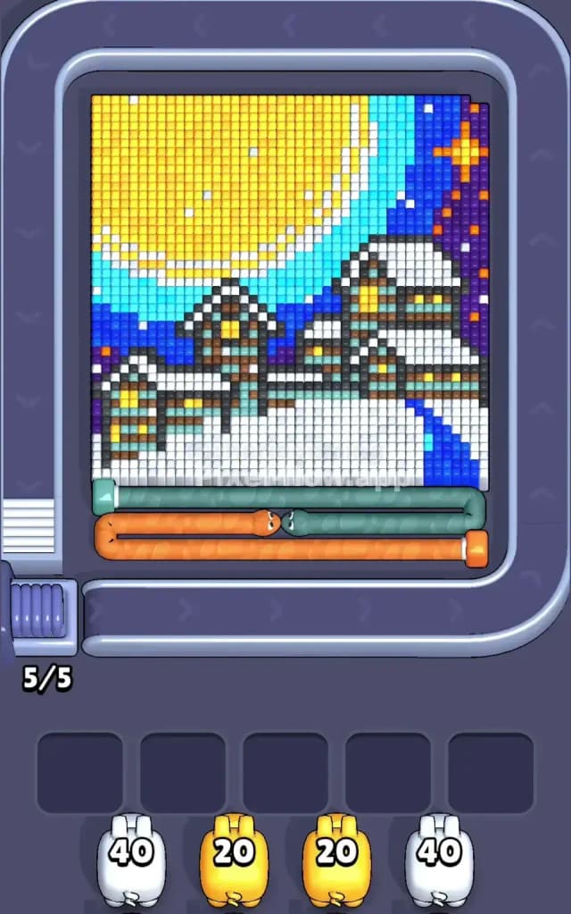 Pixel Flow Level 563 Gameplay