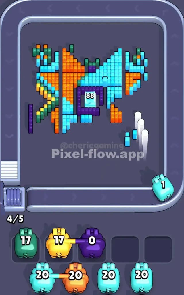 Pixel Flow Level 209 Solution 2