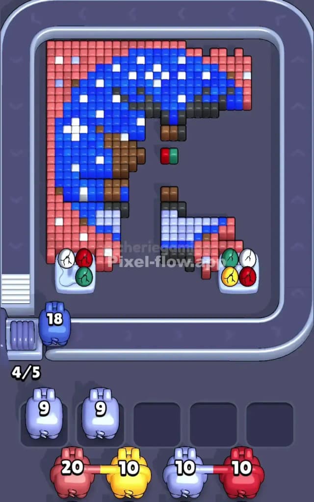 Pixel Flow Level 384 Solution 2