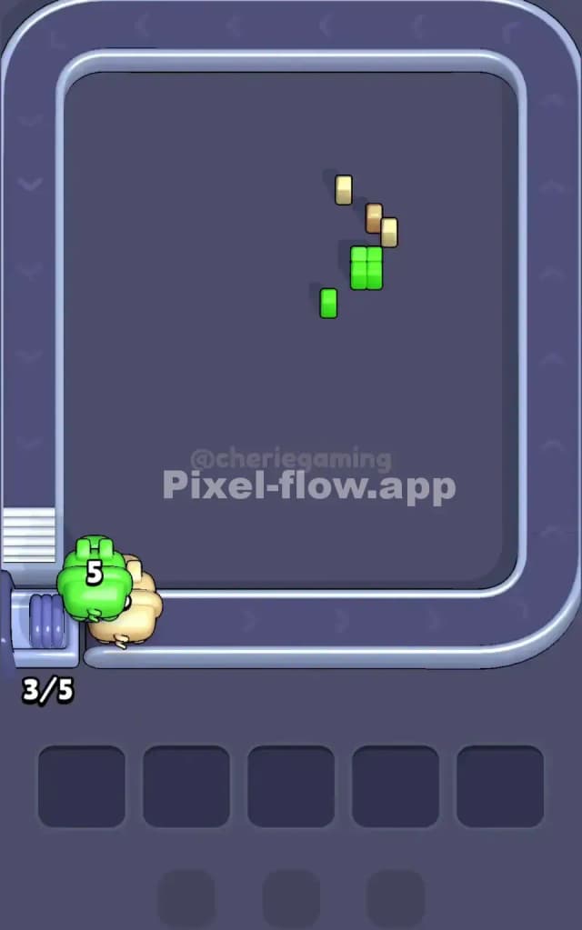 Pixel Flow Level 153 Solution 3
